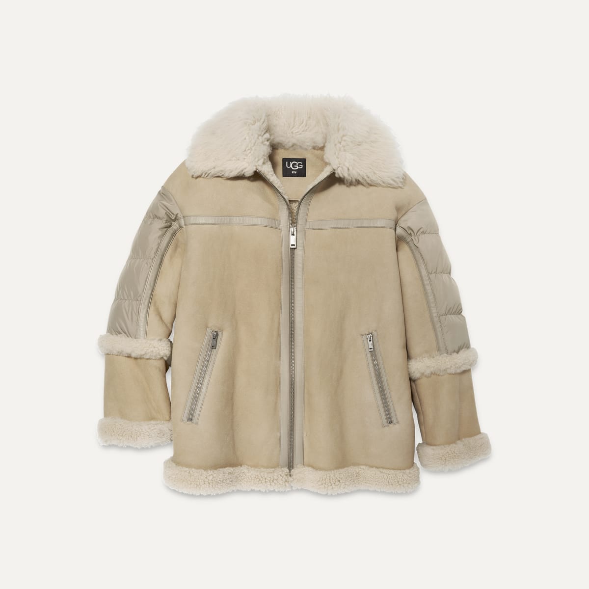 Ugg shearling bomber jacket outlet